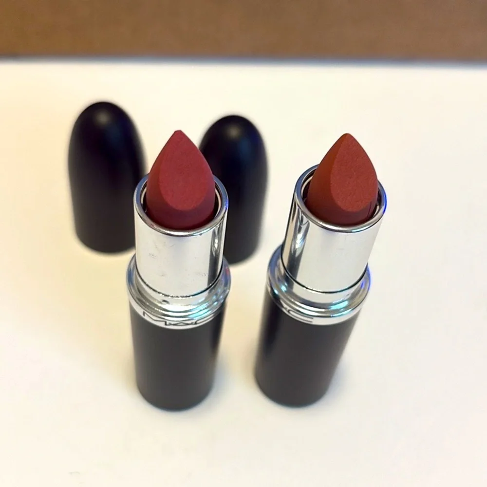 ❌SOLD❌ NEW Lot of 2x [MAC] M·A·Cximal Silky Matte Lipsticks, Sweet Deal & Taupe - Picture 11 of 13